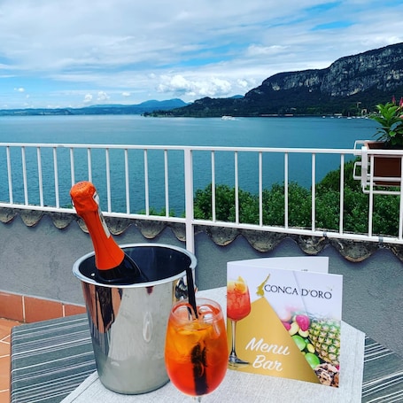 Balcón. Hotel Conca D'Oro