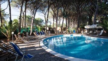 Kolam renang terbuka bermusim