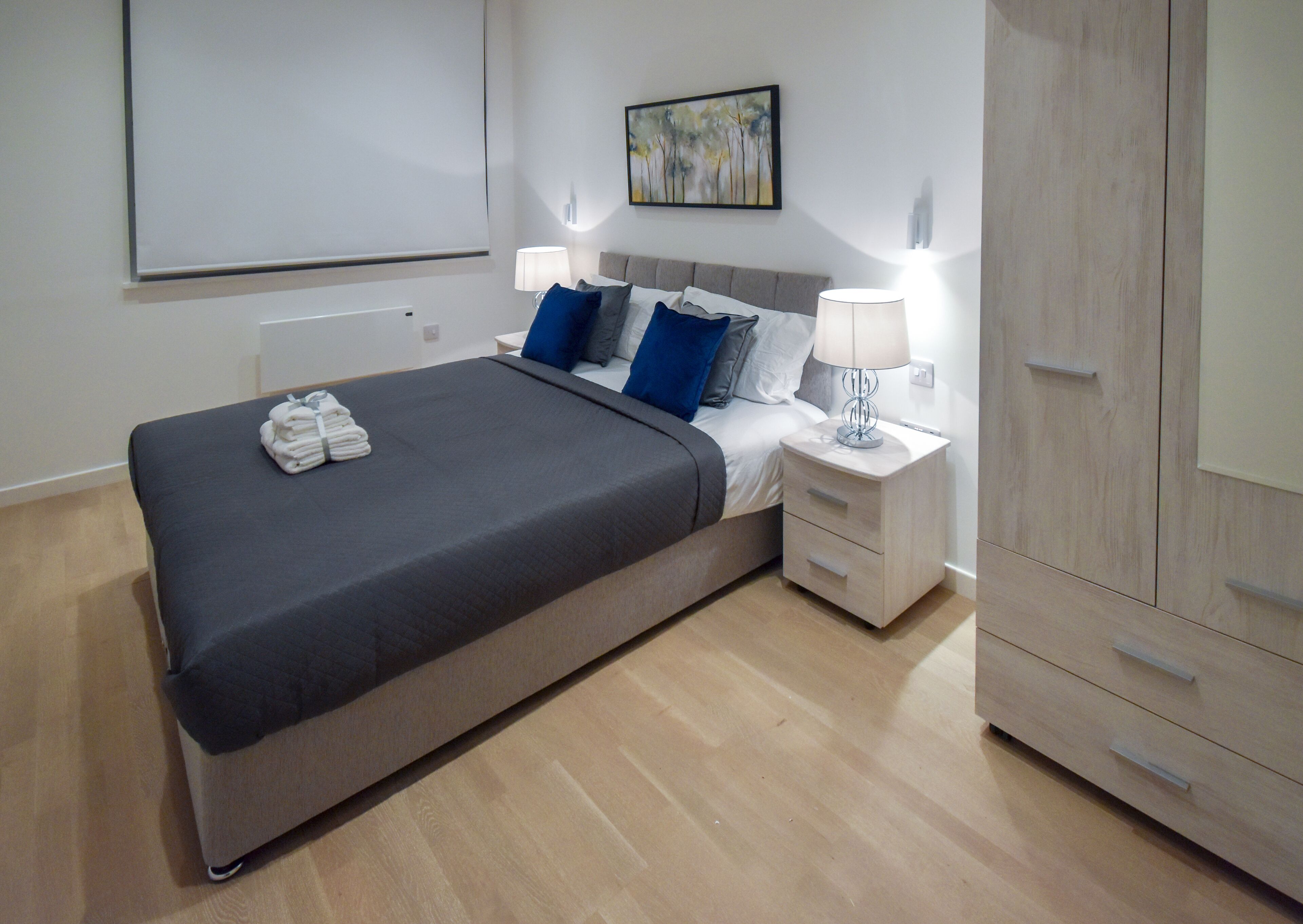 Apartment | 1 Schlafzimmer, schallisolierte Zimmer, Bügeleisen/Bügelbrett
