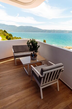 Suite estudio exclusiva | Vistas del balcón