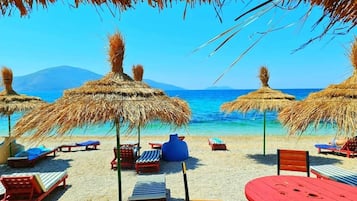 Privatstrand, Strandbar