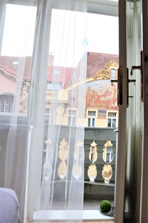 Estúdio luxo | Vista da sacada