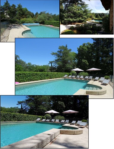 Superbe Bastide de 1825.  Piscine au sel, chauffée.