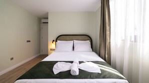 Een gratis minibar, geluiddichte muren, gratis wifi, beddengoed