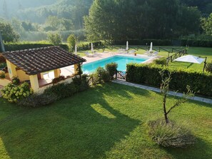 Outdoor pool - TURCHINA, apartment in Casale La fata (Camaiore)