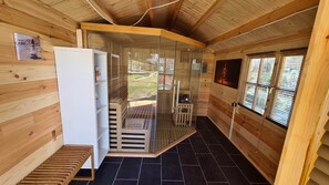 Sauna - Ferienwohnung Walfisch (Göhren)