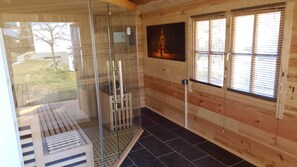 Sauna - Ferienwohnung Walfisch (Göhren)