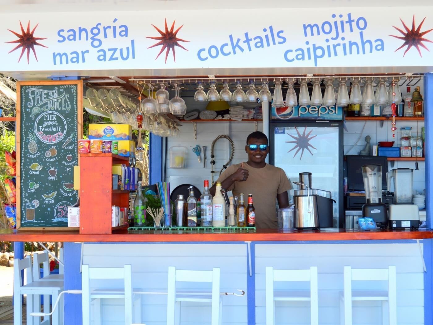 Bar (in der Unterkunft)