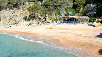 Accommodatie ligt op het strand