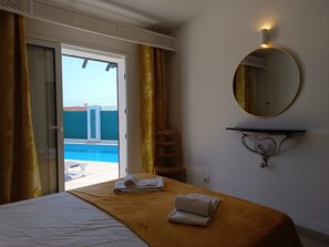3 bedrooms, in-room safe, iron/ironing board, free WiFi - Villa 2 on fantastic location on Oura beach, Albufeira (Albufeira)