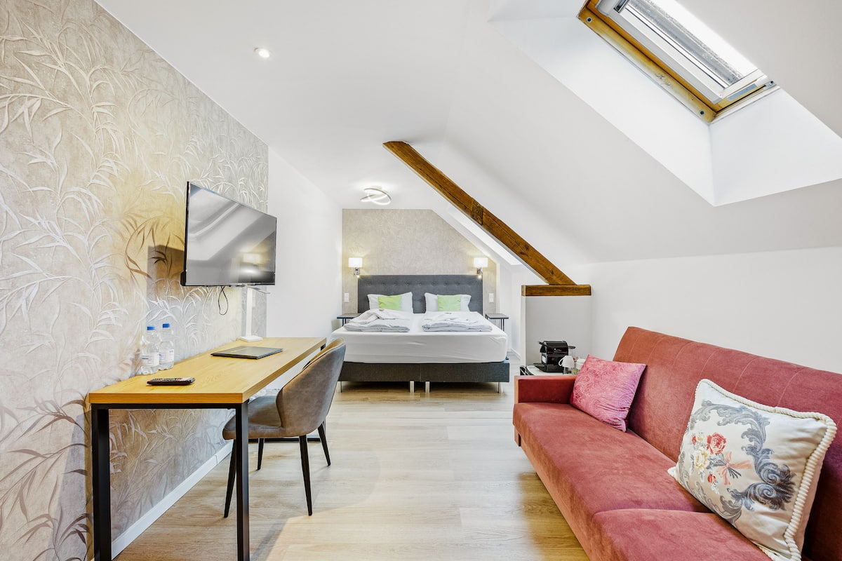 Chambre Double Confort | 1 chambre, bureau, Wi-Fi gratuit, draps fournis