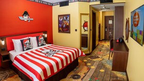 Themed Room with Creative Workshops, In-Room Treasure Hunt and Kids Activities | Premium bedding, memory foam beds, in-room safe, blackout drapes - LEGOLAND Hotel Dubai (Dubai)