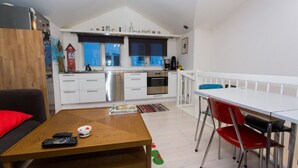 Apartment | Living area | TV - StayPlus Two-Storey Apt in Hip Area (Oslo)