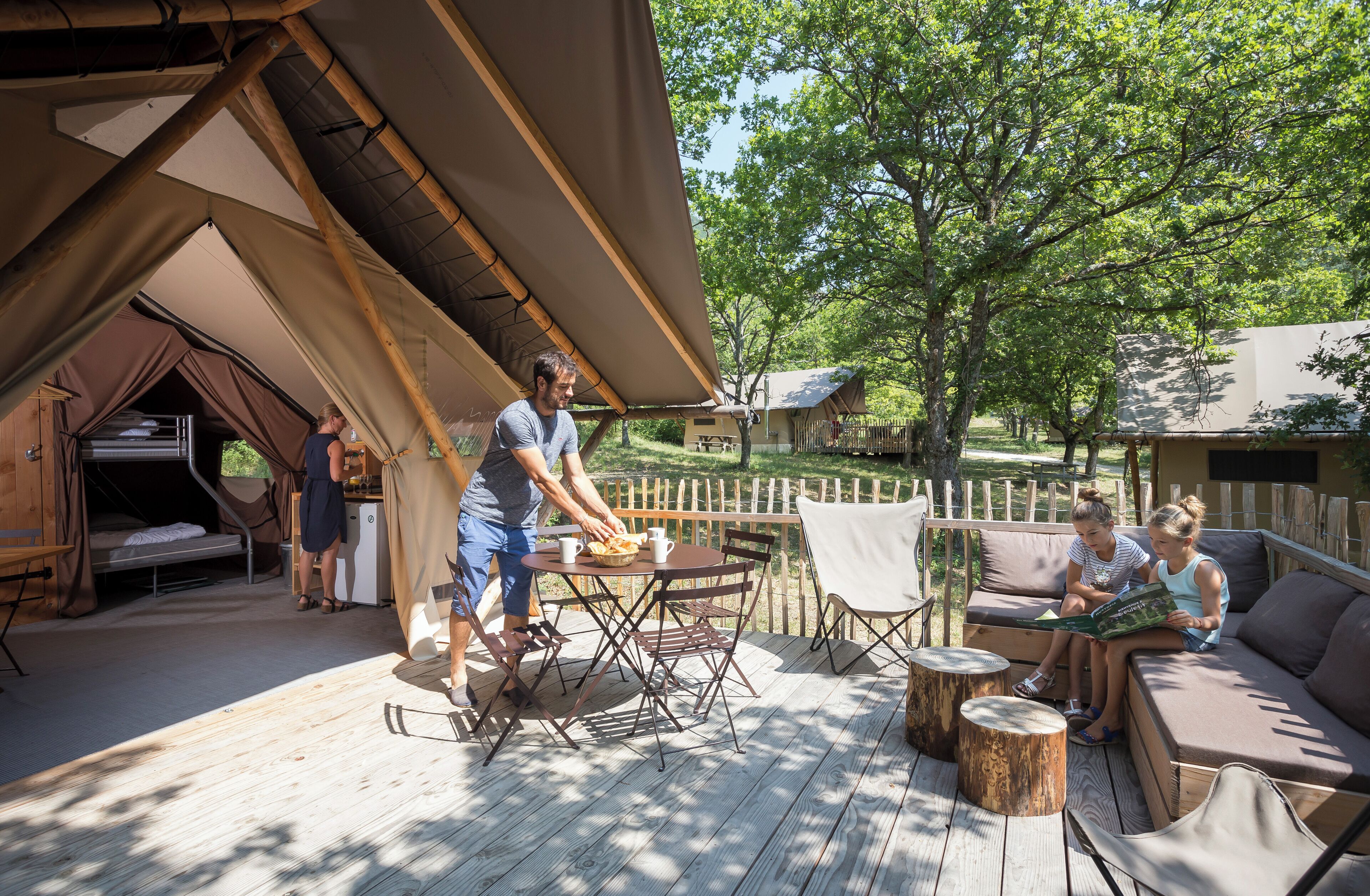 Tent (Trappeur) | Terrace/patio