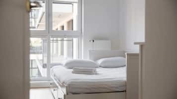 2 chambres, literie hypoallergénique, décoration personnalisée