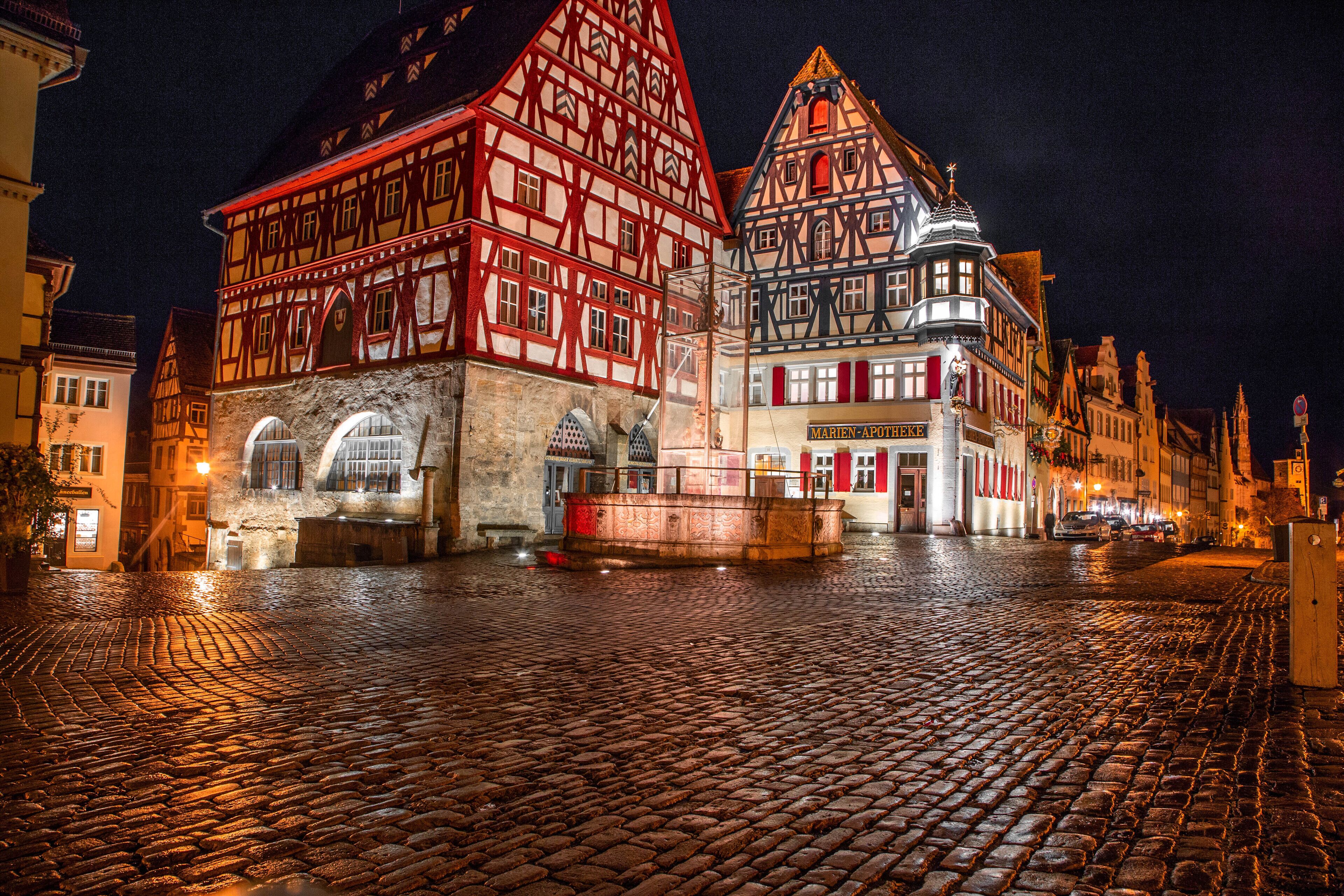 front of property – evening/night