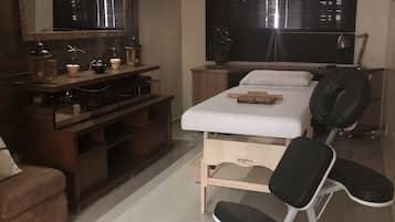 Body treatments, deep-tissue massages, body wraps, body scrubs, facials