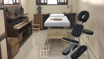 Body treatments, deep-tissue massages, body wraps, body scrubs, facials