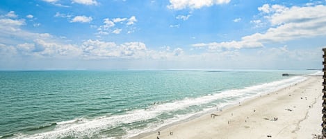 On the beach