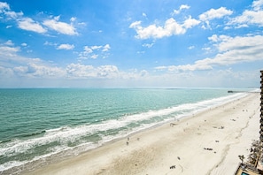 On the beach