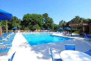 Alberca al aire libre 