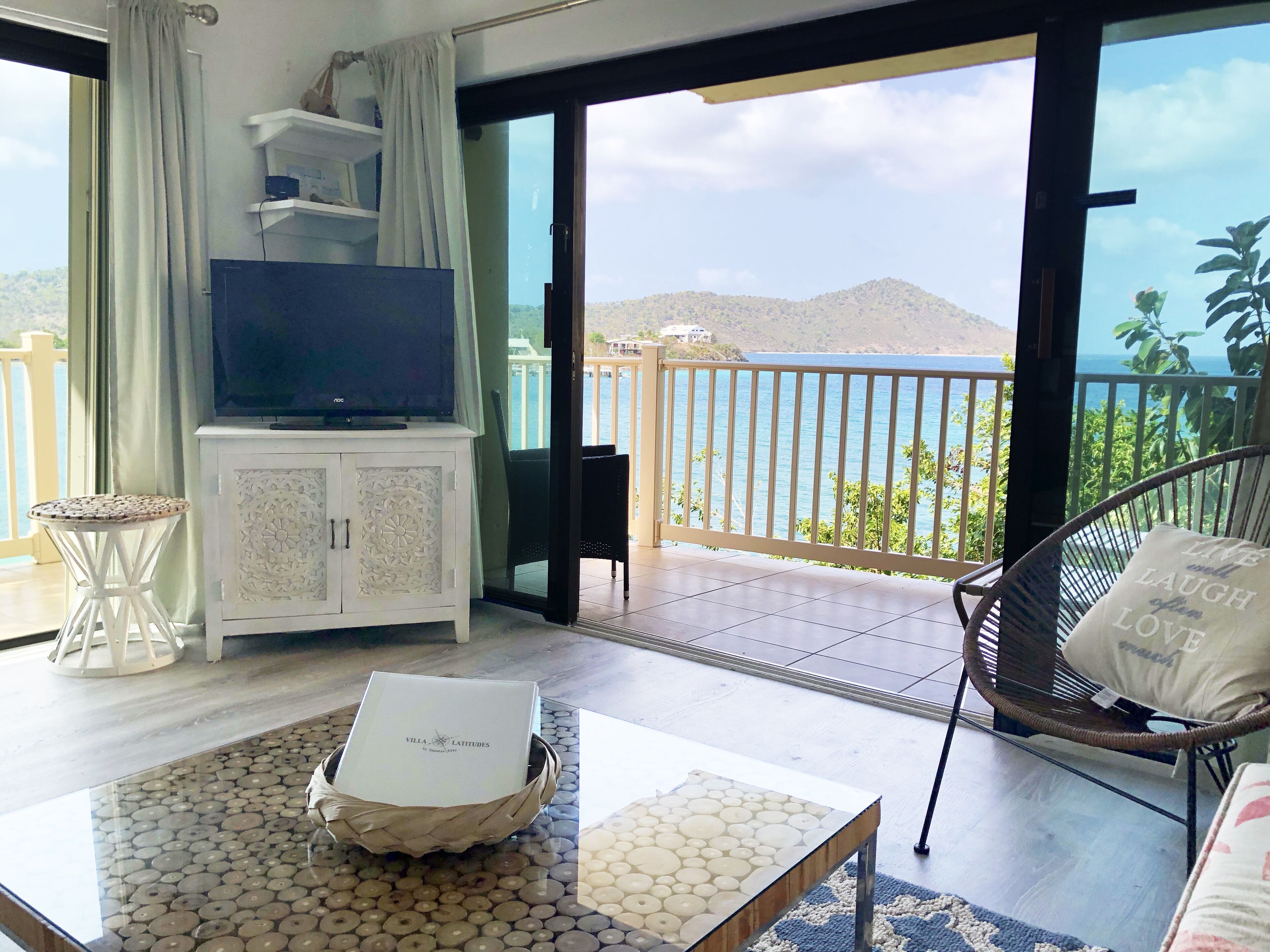 TV, DVD player, stereo