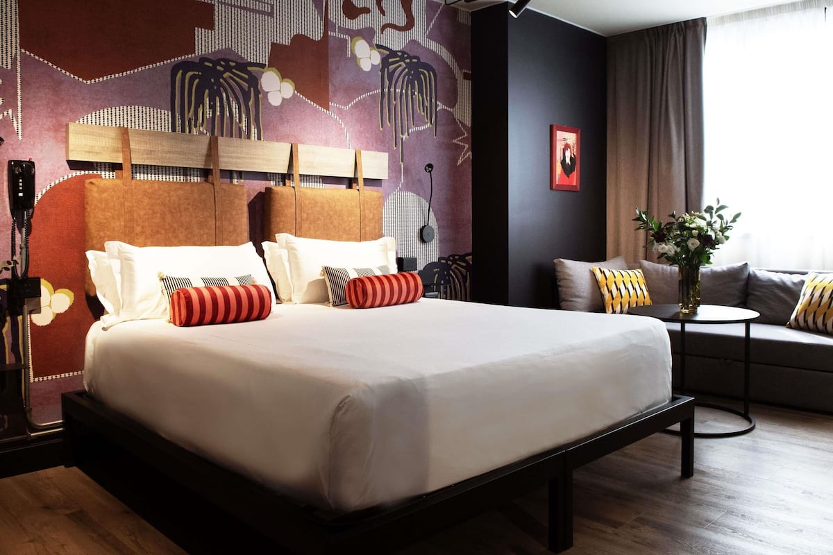 Down duvets, pillow-top beds, minibar, in-room safe