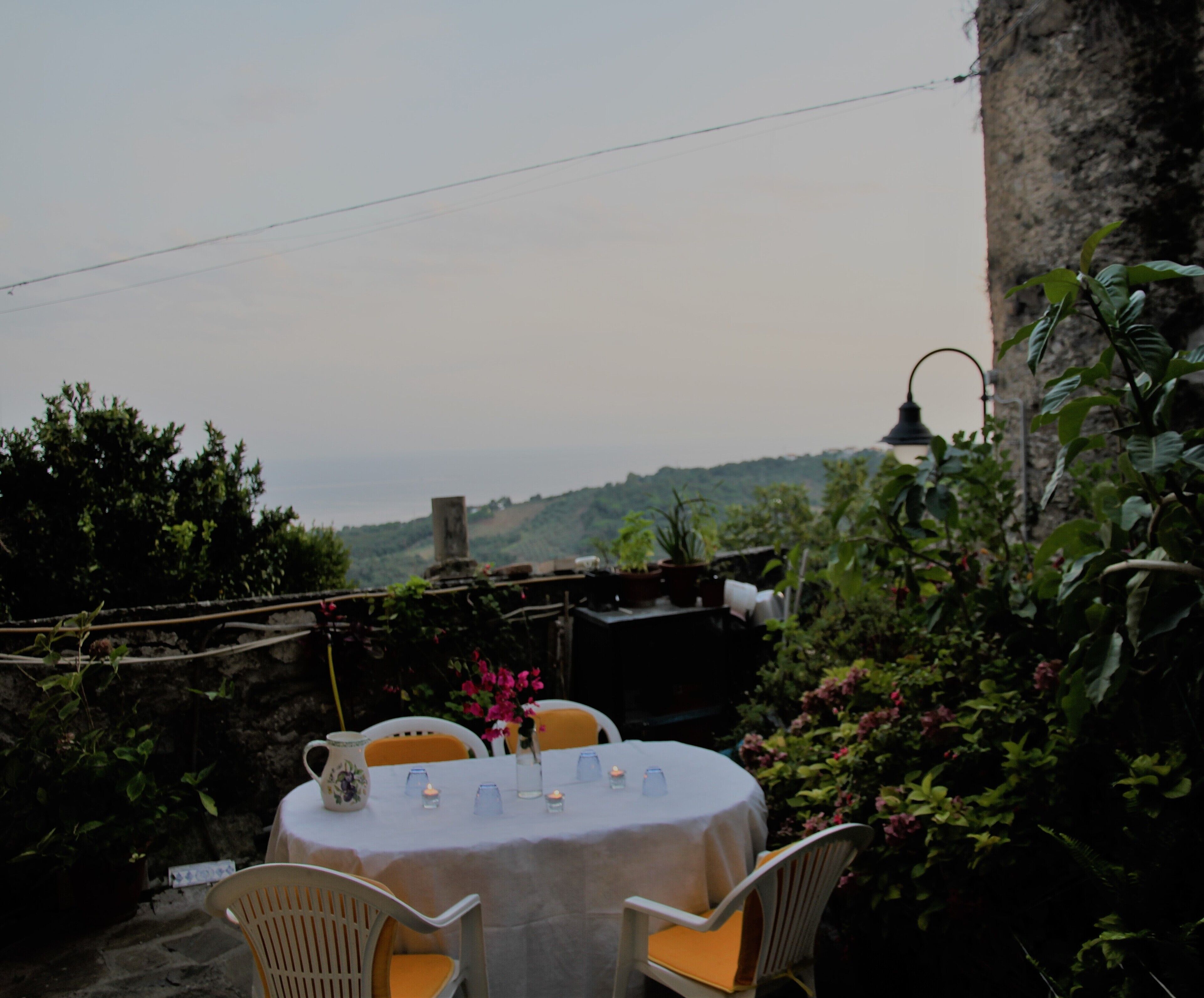 Terrasse mit Aussicht