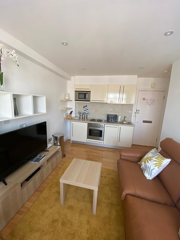 Appartement | Coin séjour | Télévision à écran plat