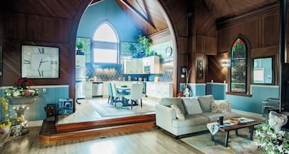 Former church converted to open concept home. 25 minutes from Halifax Airport