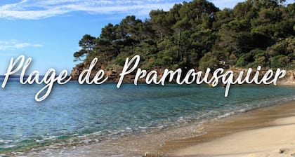 3 huoneen satama St Pierre Hyeres, 4. kerros, merinäköala, hissi, TV, WiFi, ilmastointi