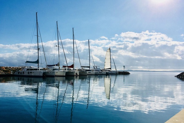 port de Hyères, 100 mètres
