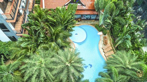 Antigua Панорамные апартаменты с 1 спальней