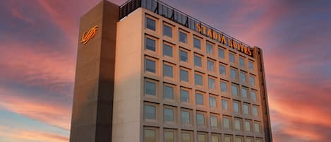 Majoituspaikan julkisivu