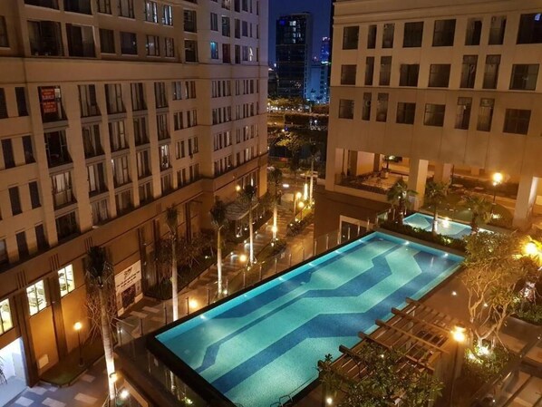 Outdoor pool - Best view | Super central with Pool Gym Balcony  (Ho Chi Minh)
