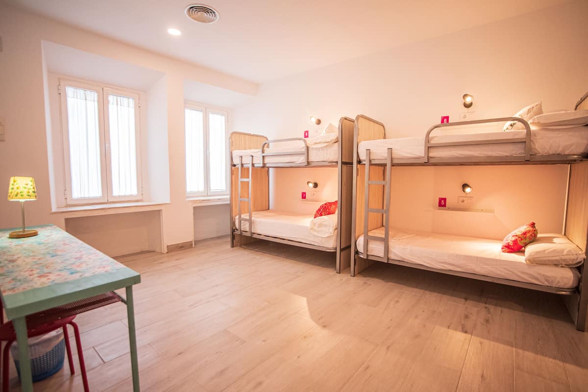 1 bed in 8-beds women only Dormitory