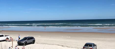 On the beach