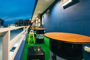 Terrasse sur le toit