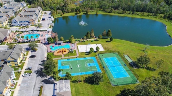 Sports court - Near Disney AMAZING Clubhouse 4 BEDS (KISSIMMEE)