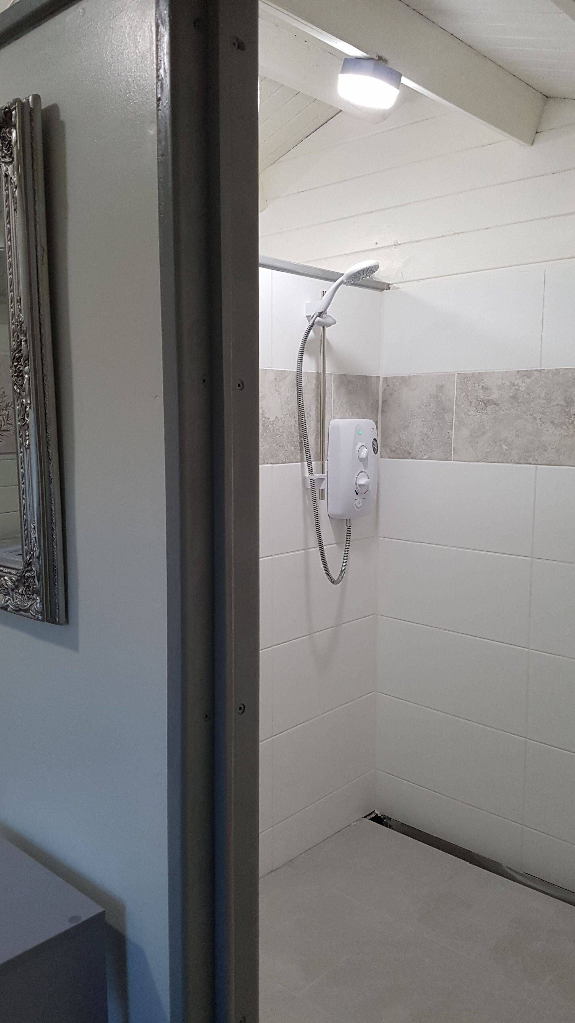 Tente Luxe | Douche de la salle de bain