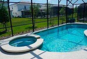 A heated pool - Brand New Home at Sonoma Resort at Tapestry (Kissimmee)