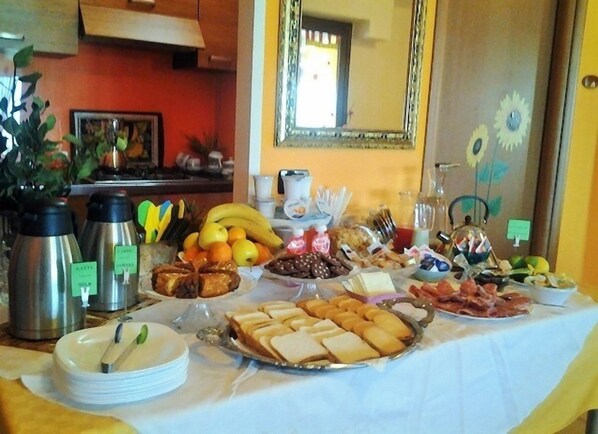 Petit déjeuner buffet compris tous les jours