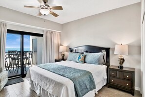 3 bedrooms, iron/ironing board, free WiFi, bed sheets - The Palms 203 | Beach Front OBA Condo! Clean, Comfy! Large Deck! (Orange Beach)
