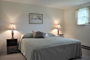 2 bedrooms, iron/ironing board, travel crib, free WiFi