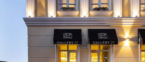 Fachada del alojamiento