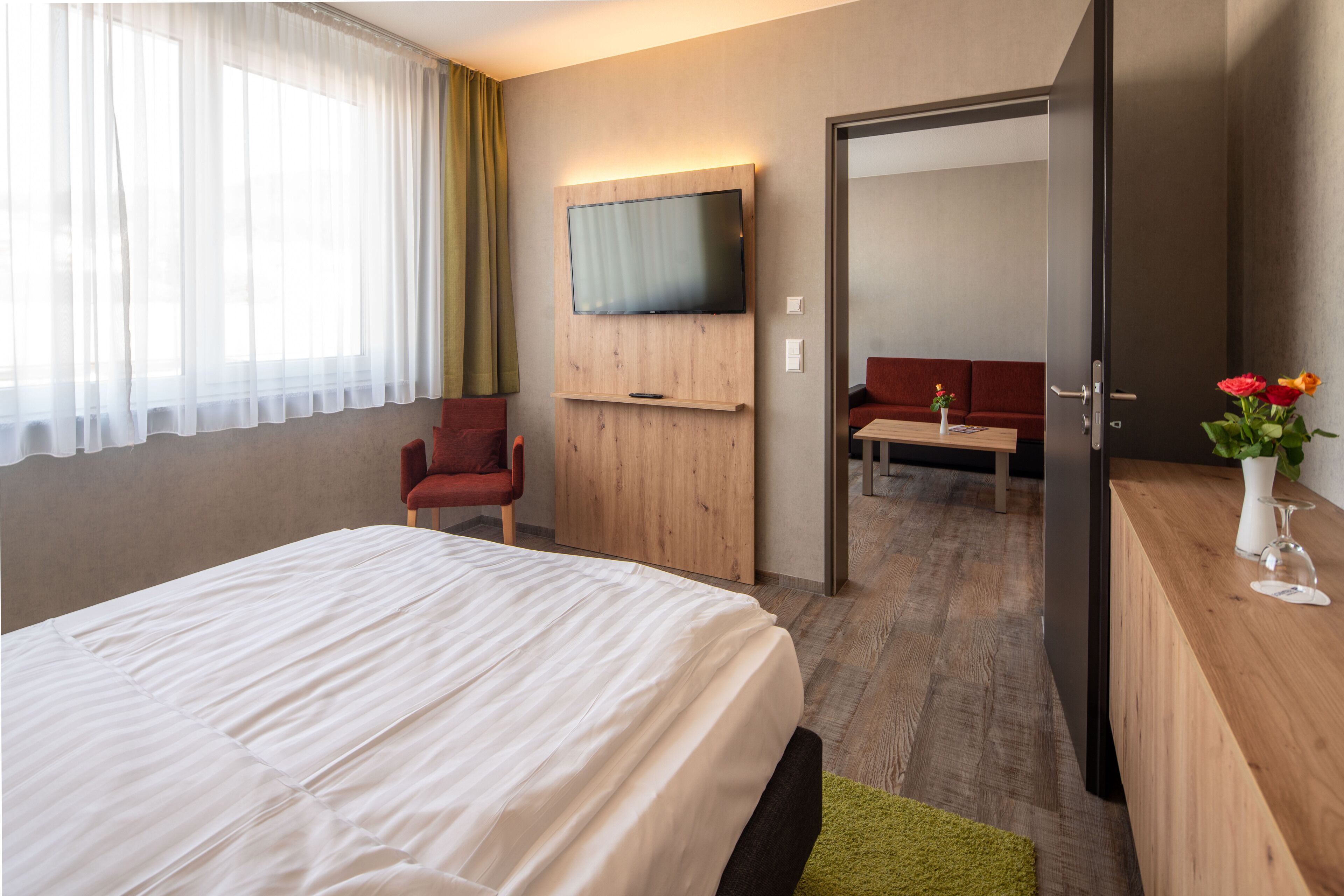 family quadruple room | in-room safe, blackout curtains, iron/ironing board, free wifi