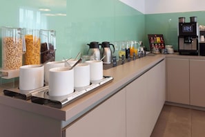 Daily buffet breakfast (EUR 20.00 per person)