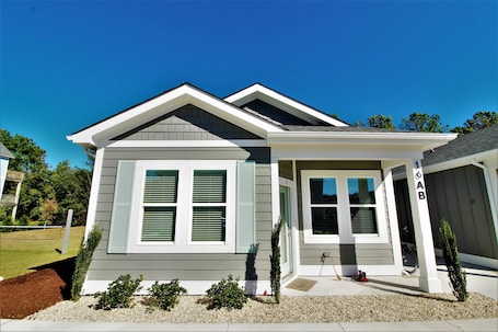 Fachada de la propiedad