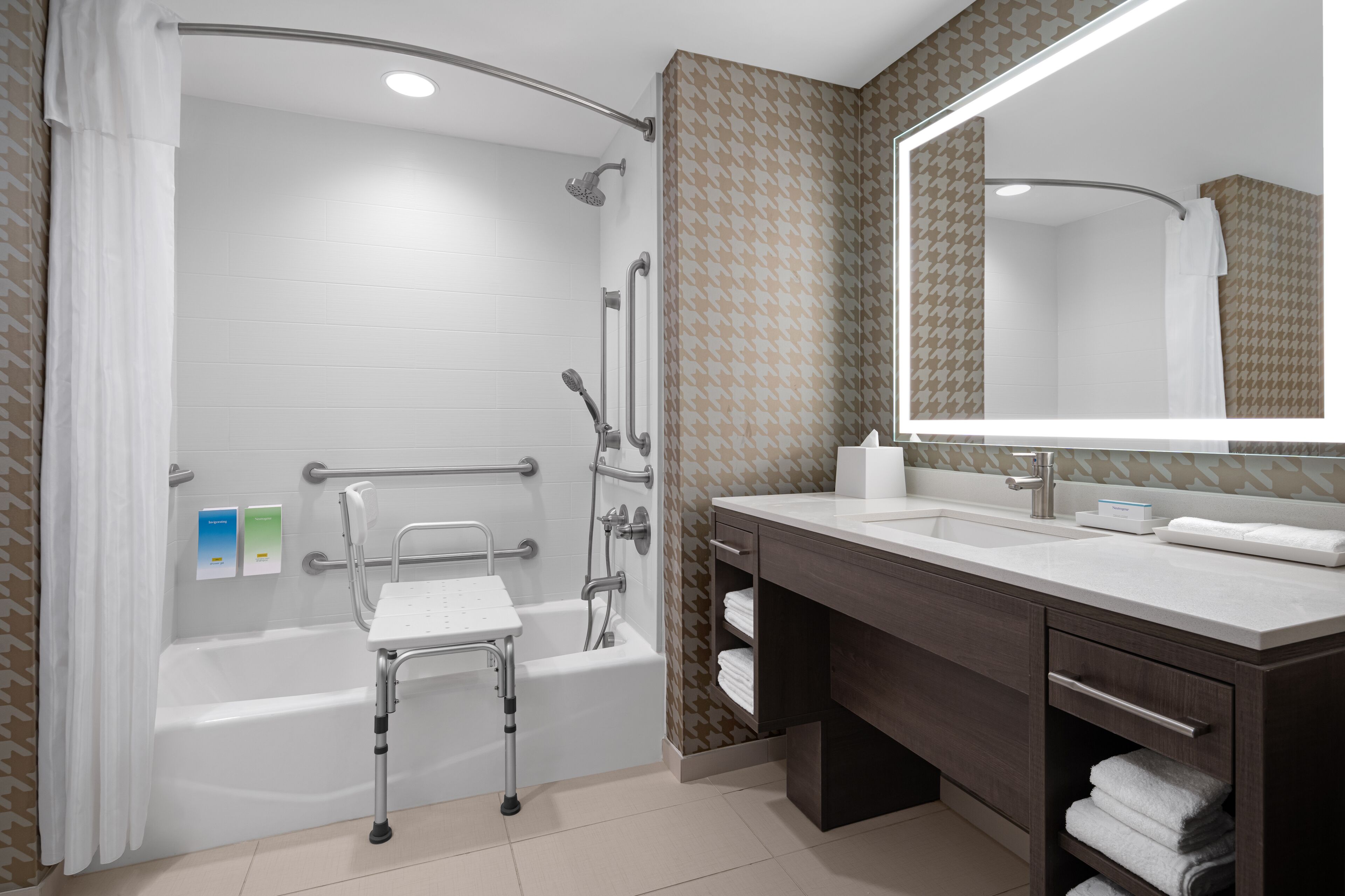 free toiletries, hair dryer, towels, soap