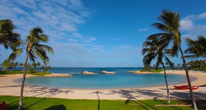 3 dormitorios, 3 baños Beach Tower Villa en Ko Olina Resort. Para toda la familia!